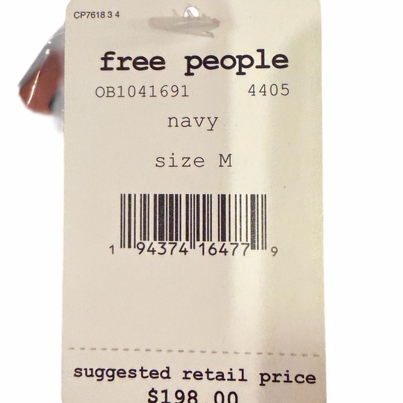 NWT-FREE PEOPLE We The Free Corduroy Military band Jacket 💙💜❤️ - Picture 3 of 8